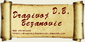 Dragivoj Bežanović vizit kartica
